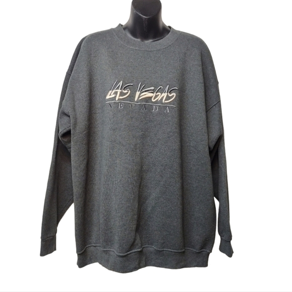 Alstyle Apparel & Activewear Other - Alstyle Apparel Las Vegas Nevada Men's Gray Sweat Shirt Size XL